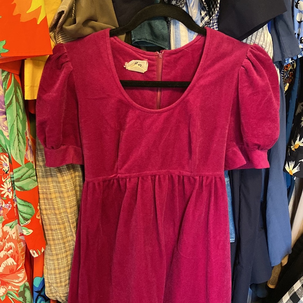 Vintage 70’s Byer California velvet Bridgerton gown